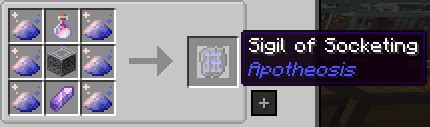 superior sigil of socketing|apotheosis gems minecraft.